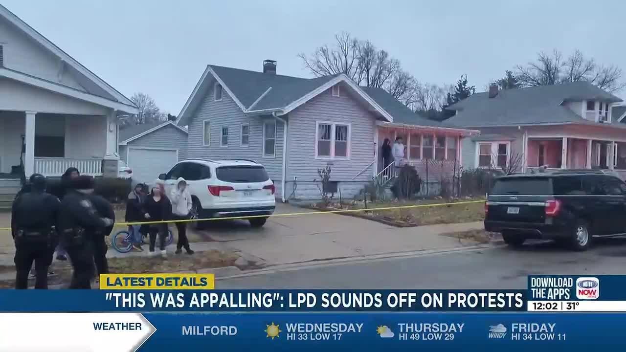 ‘Acting a fool’: Lincoln police admonish protesters’ behavior during federal warrant service