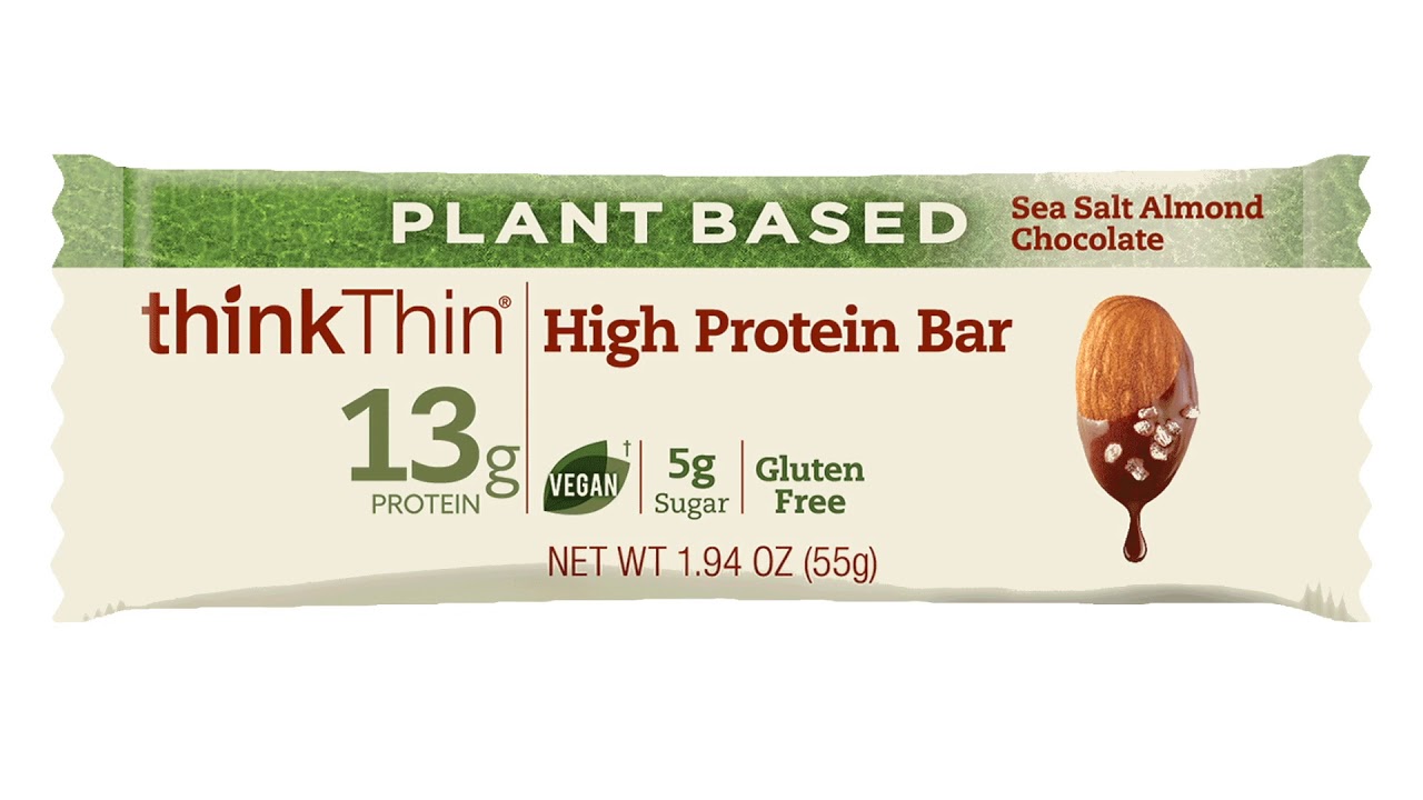 thinkThin Plant-Based High Protein Bars