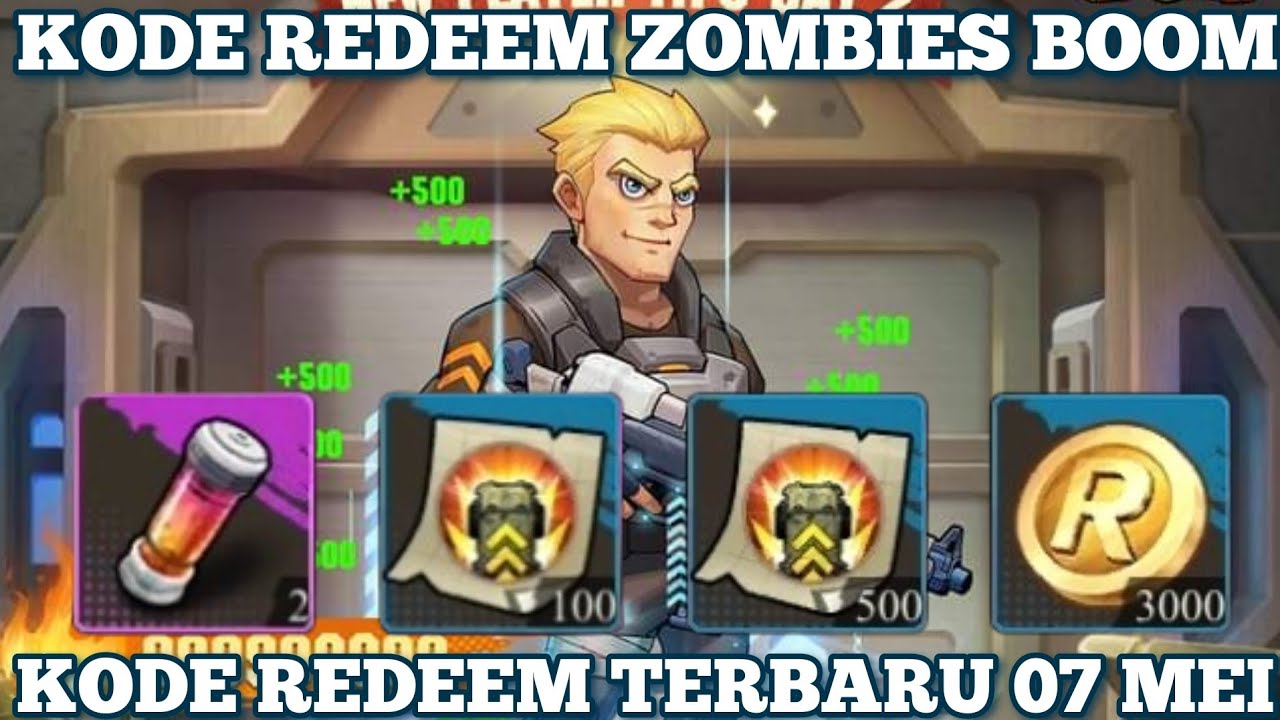 Kode Redeem Zombies Boom Mei 2024 ! Gift Code Zombies Boom Terbaru Hari ...