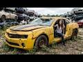 We Found This Bumblebee Camaro Sinking in the Forest… It Looked Completely Gone