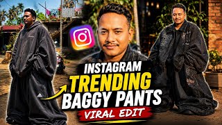 Instagram Baggy Pants Big Tshirt Hoodie Funny Photo Edit || Big Baggy Pants Funny Photo Edit Ai screenshot 3
