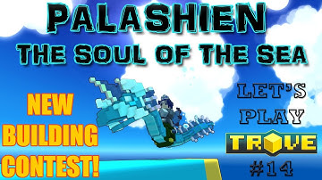 DRAGON FROM DIAMOND DRAGON EGG, BUILDING CONTEST – Let’s play Trove #14