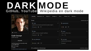 GitHub en Dark Mode