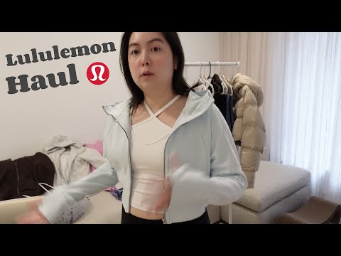 Lululemon Collection 🍋肉肉女孩的顯瘦運動穿搭🩵Scuba包色？最最最推的舒適長褲！