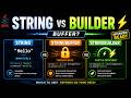 String vs StringBuffer vs StringBuilder in Java | Which One to Use & When? 🔥 Java Interview 2026