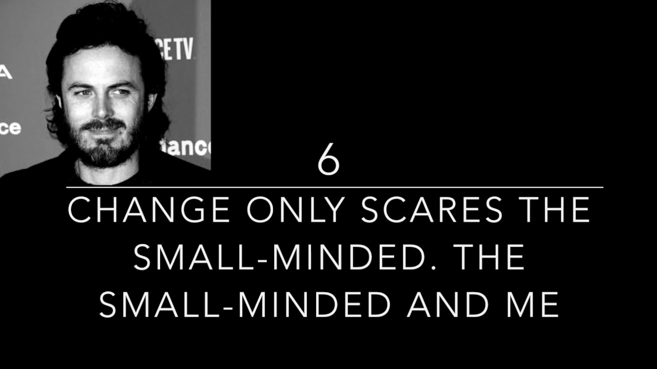 Casey Affleck - Top 10 Best Quotes - Best Actor Oscar Nominees 2017