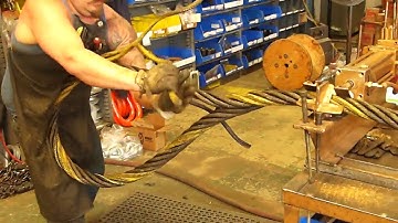 Hướng dẫn tết cáp thành móc cẩu hàng siêu khủng chuyên nghiệp