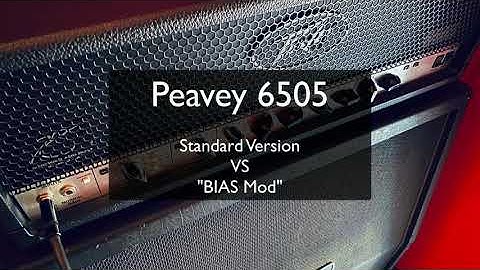 Peavey 5150/6505 "Standard" VS "Bias Mod" - Which one is best?