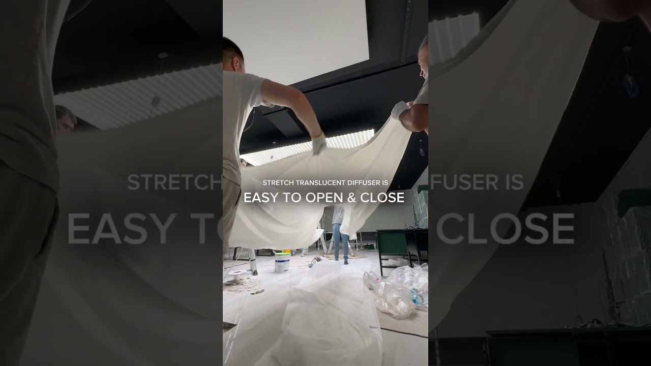 Translucent Stretch Ceiling in Dubai