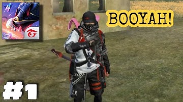 Garena Free Fire Gameplay Walkthrough Part 1 - BOOYAH!