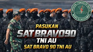 SAT BRAVO 90 TNI AU ⚡ Elite Troops Guarding the Indonesian Sky