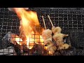 岩手切炭の炭火で焼き鳥焼いてみた！