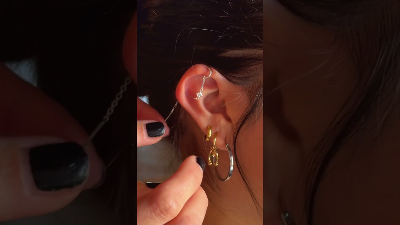 CUSTOM Industrial Permanent Earring