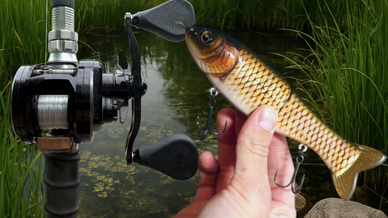 Fishing Big Glide Baits for Giant Late Fall Bass!