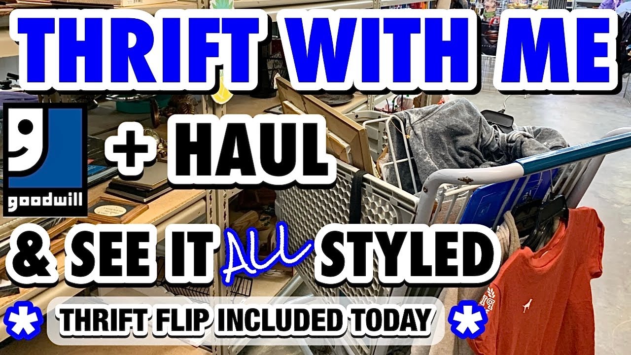 What an incredible find today! GOODWILL THRIFT WITH ME & HAUL *