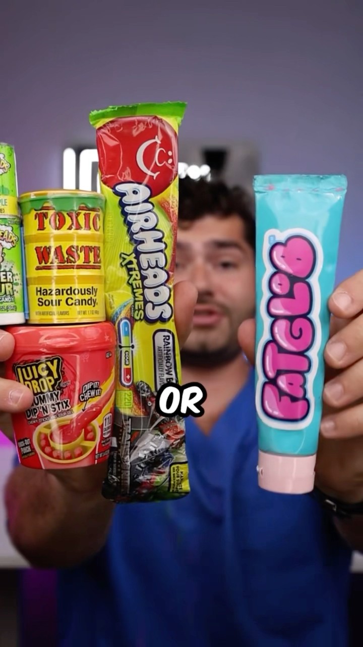 Fat Glob Toothpaste vs Candy !?