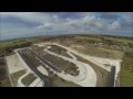 Aerial view of the redevelopment of bushy park race circuit barbados