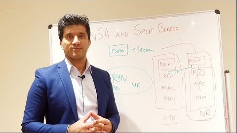 5G Training Lecture #6 : Non-Standalone 5G User & Control Plane config and Split Bearer for PDCP