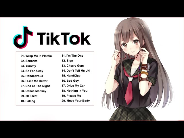 รวมเพลงสากลอังกฤษในTikTok เพลงในแอพTiktok2020 TikTok Song 2020 class=