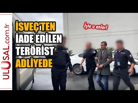 İsveç'ten iade edilen Mahmut Tat adliyeye sevk edildi