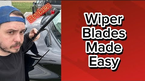 Change Wiper Blades: A Step by Step Guide