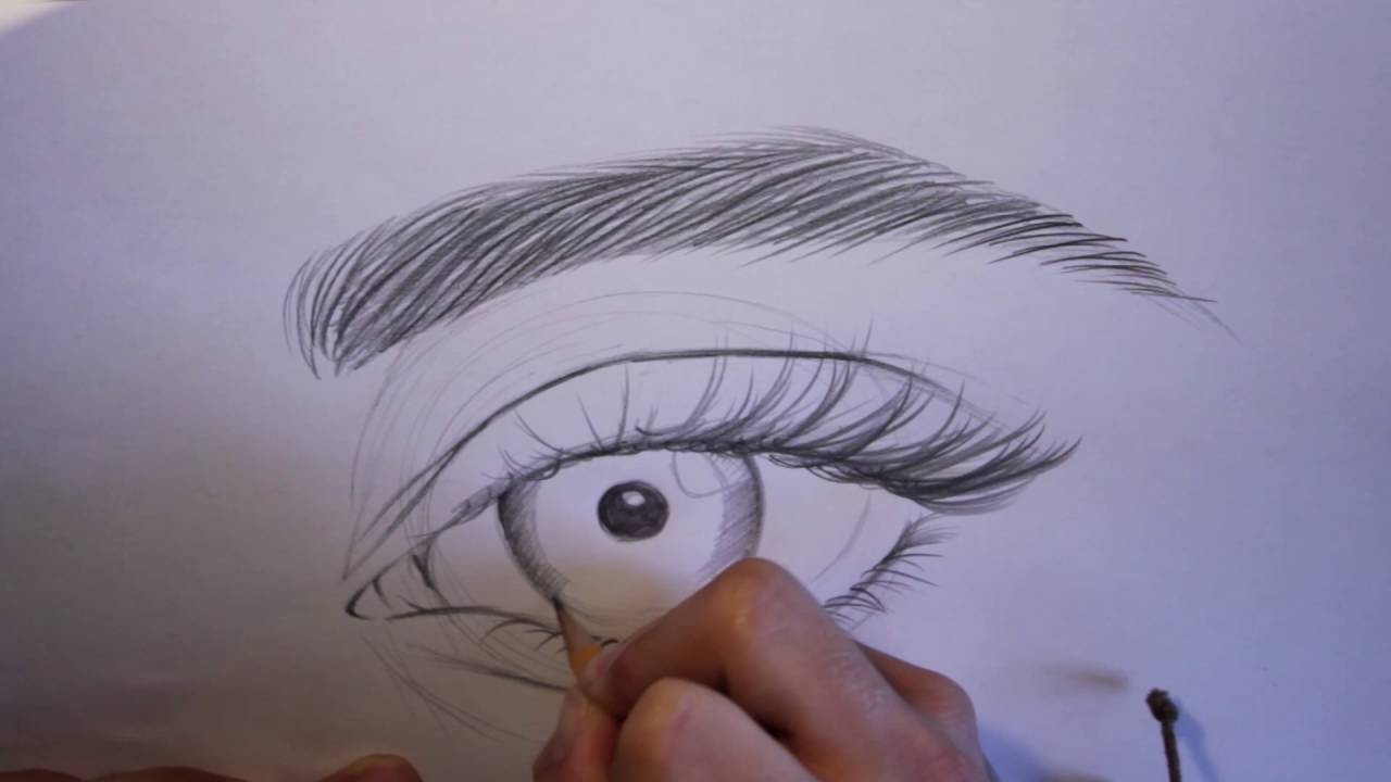 Come Disegnare Un Occhio Tutorial Youtube