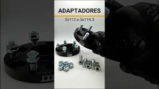 Adaptadores de llantas de 5x112 a 5x114,3