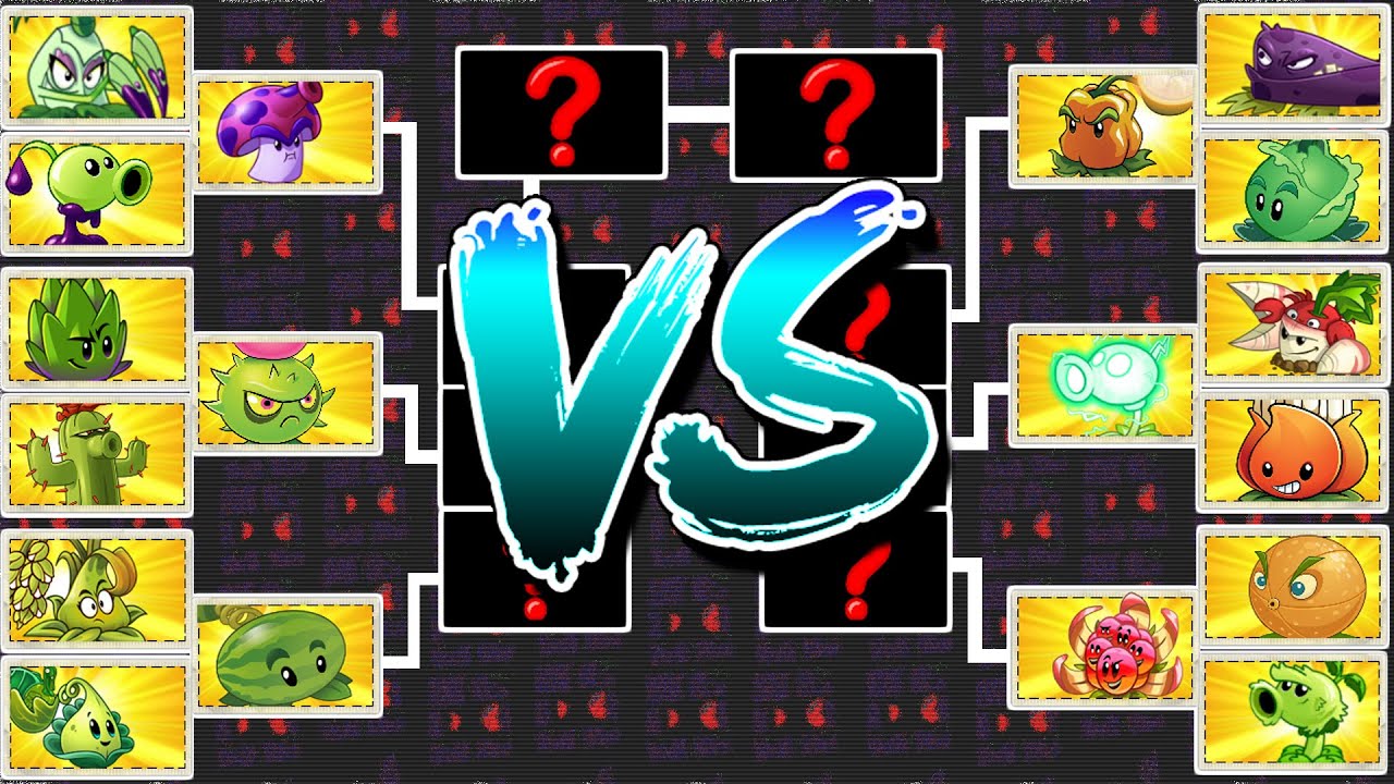 Tournament All Best Plants PvZ 2 Battlez Plant vs Plant - Who Will Win ...