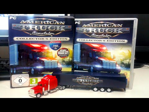 American Truck Simulator Collector's Edition Kutu Açılışı