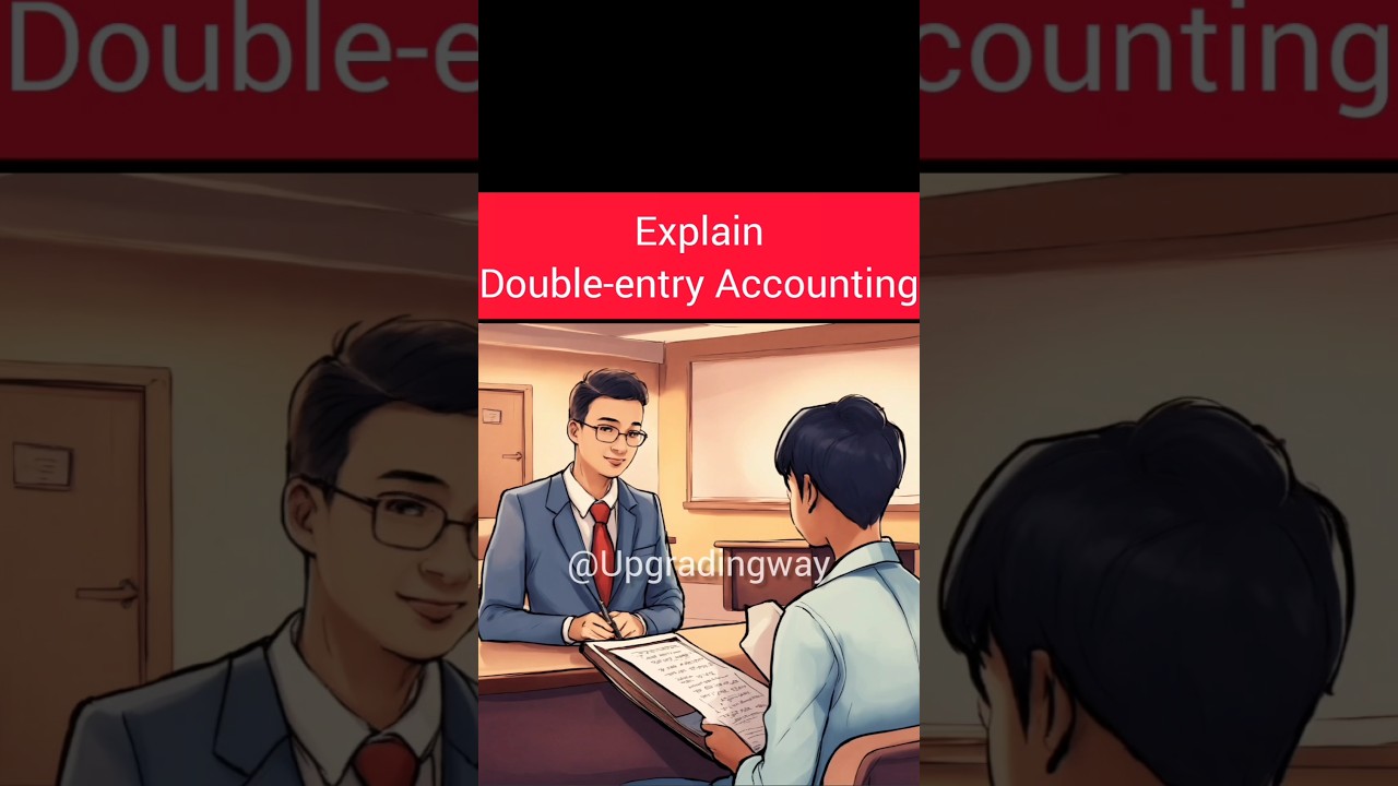 Explain Double entry Accounting.  