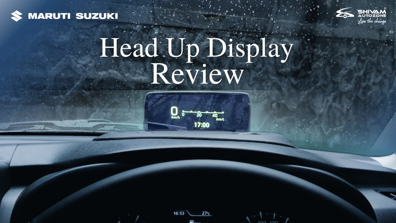 Maruti Suzuki Head Up Display - Complete Review 