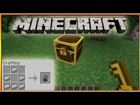 Easy: How to Lock your Chests in Minecraft | Minecraft SMP | #FurnGaming #Minecraft #TCG #LockChest