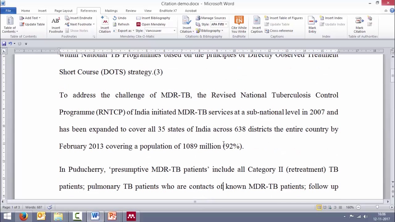 how to add mendeley to word