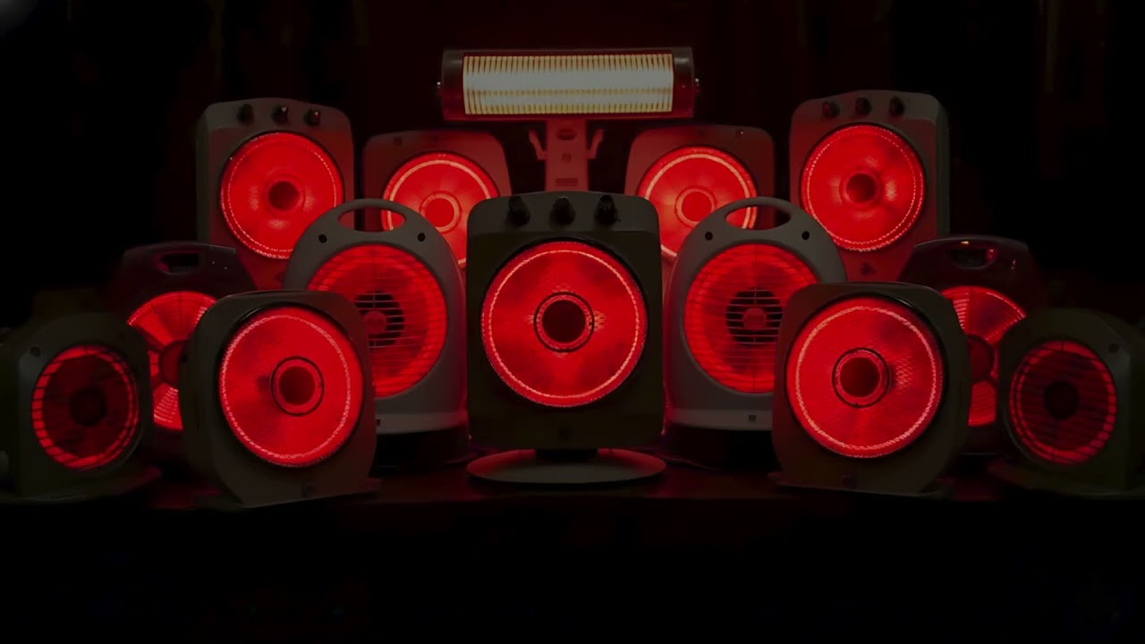 14 INTENSE Fan Heater Sounds with Deep Box Fan Noise for Immediate Deep Sleep | 528 Hz Relax