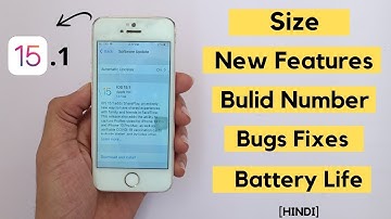 iOS 15.2 New Features and Bugs Fixes | Hindi