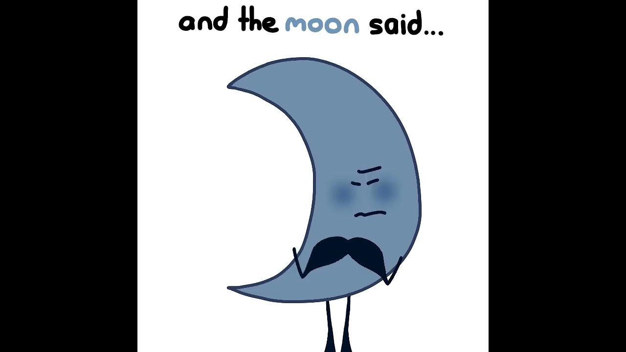 The sun proposed to the moon (kinda lazy)