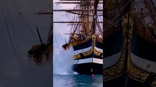 The majestic Italian sailing ship Amerigo Vespucci throws her mega anchor🇮🇹🇮🇹⛵⛵