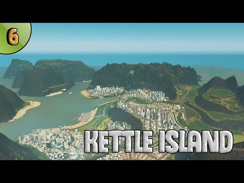 Cities: Skylines - Kettle Island [EP.6: New Industrial Area] [Timelapse @ 60fps]