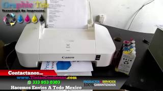 Sistema Tinta Continua En Canon Pixma IP2810 Cartuchos CL-146 PG-145 -  YouTube