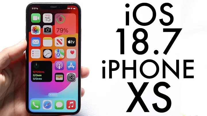 iOS 18.7 On iPhone XS! (Review)