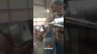 Aerospace part finishing with barrel tool #5axis #hypermill #machining