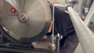 FCH-1660 Cutting Machine Blade Installation & Adjustment