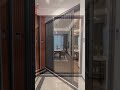 All-aluminum folding door, made of high-density aluminum sheet - moisture-proof, rust-resistant,