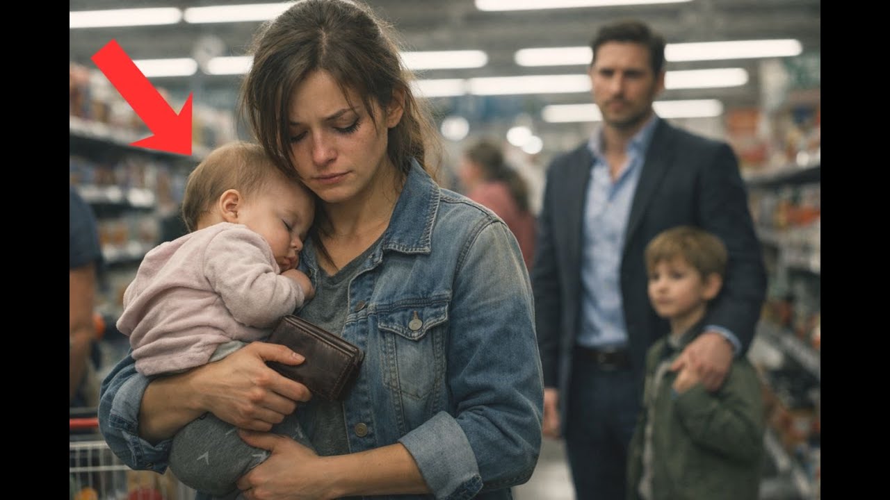 Ella iba a dejar la leche de su bebé… y un desconocido cambió su destino para siempre