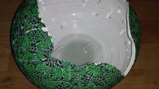 Реставрация фарфора и керамики. Интерьерная ваза.