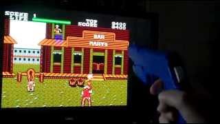 Wanted & Laser Ghost (Master System) with AimTrak on MESS