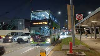 (TTS) SG5766D On Service 980 Arriving Bus Stop 40019 (TTS) SG5766D On Service 980 Arriving Bus Stop 40019