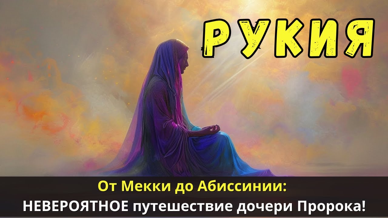 От Мекки до Абиссинии: НЕВЕРОЯТНОЕ путешествие Рукии - дочери Пророка!