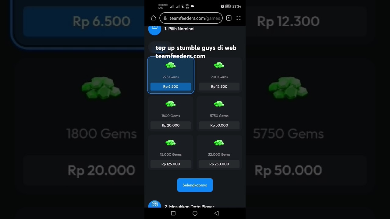 top up stumble guys di teamfeeders.com 
