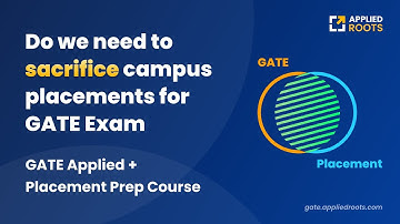 GATE APPLIED with Placement preparation Course | now prepare for GATE CS 2022 along with JOB Prep